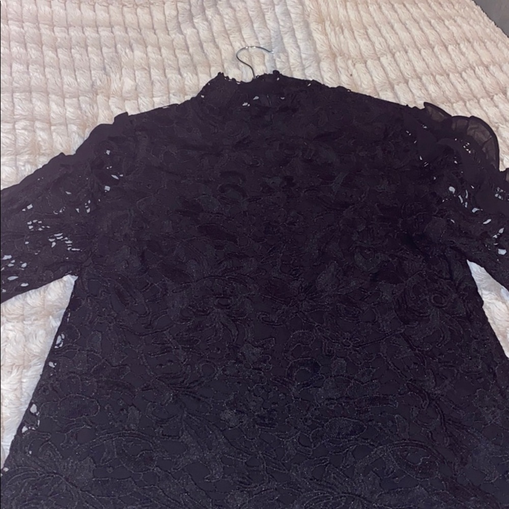 Black Lacey top